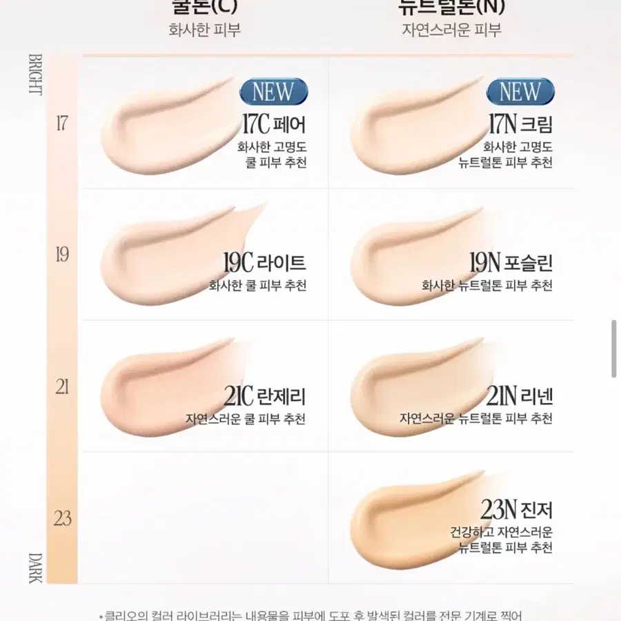 클리오 킬커버 파운웨어 쿠션 23N진저 리필