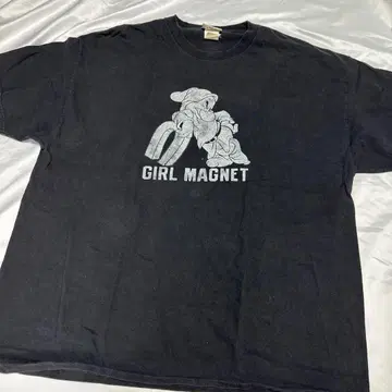 [ 2XL ] 90s 디즈니월드 GRUMPY 티셔츠 블랙