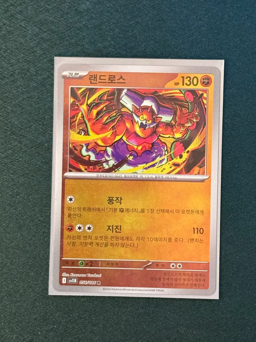 포켓몬카드 랜드로스 마스터볼 (sv11B)