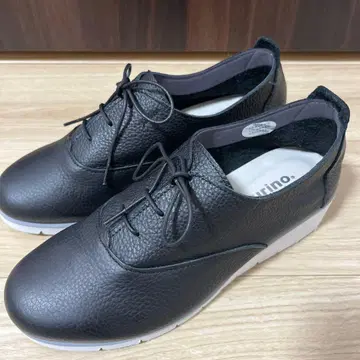 [컨디션 최상] Figurino 천연 가죽 소프트 가죽 레이스업 슈즈 23.5cm