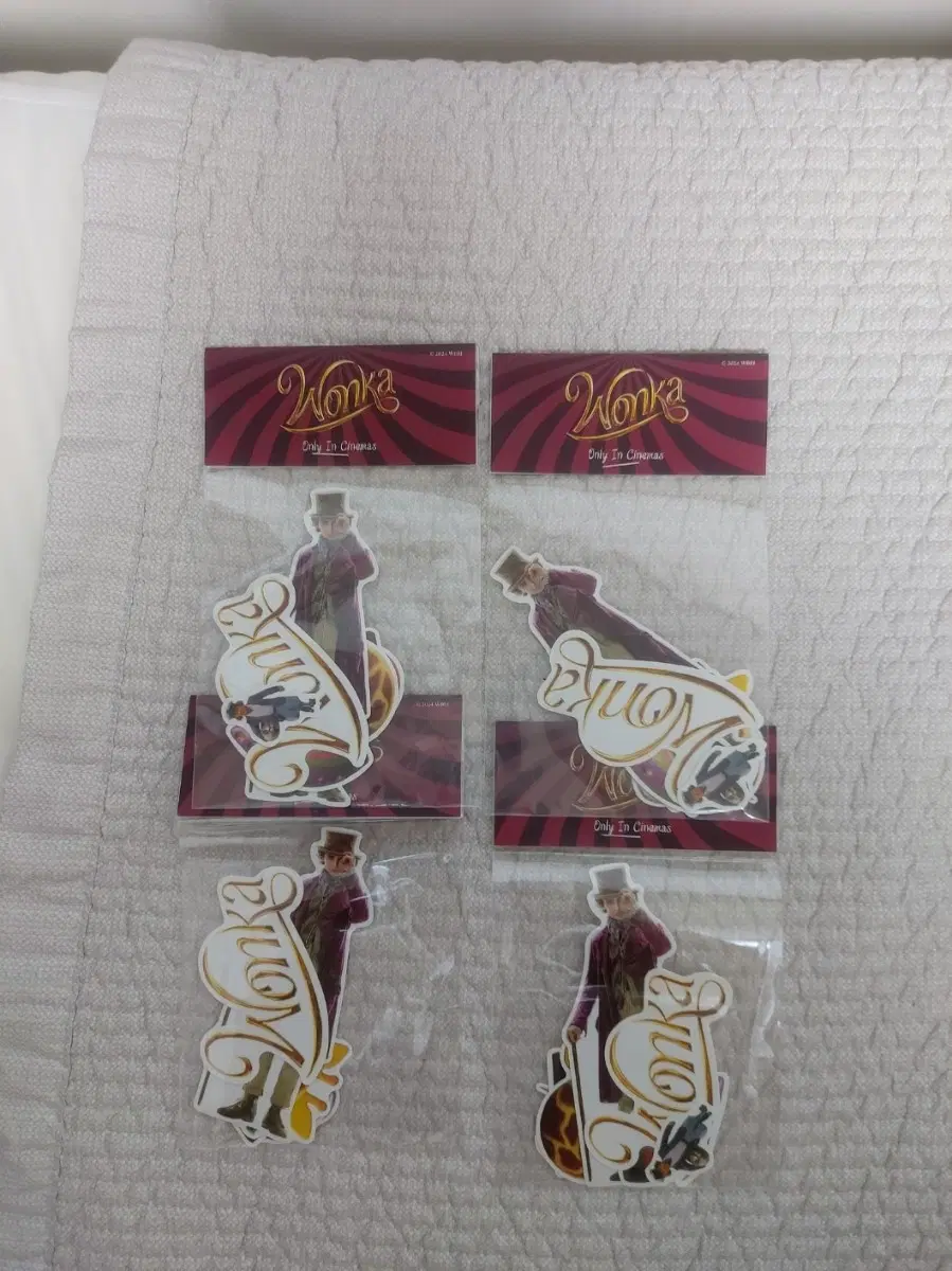 CGV영화 웡카스티커 윌리웡카 찰리와초코렛공장