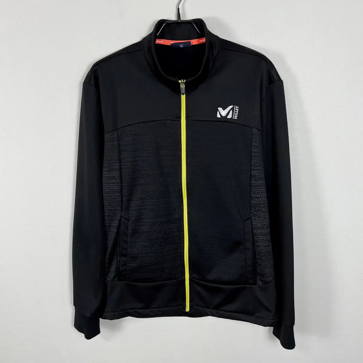 밀레 기모 블랙 트레이닝 자켓 점퍼 남180 XL 2XL 라덴 빈티지