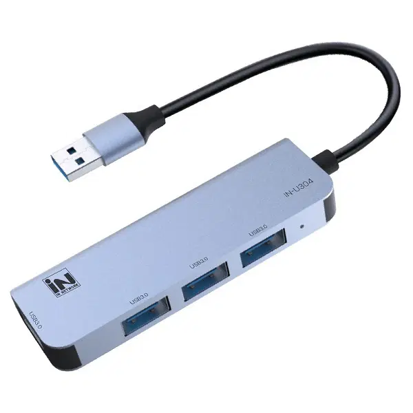 C타입 4포트 USB3.1 알루미늄 무전원 허브