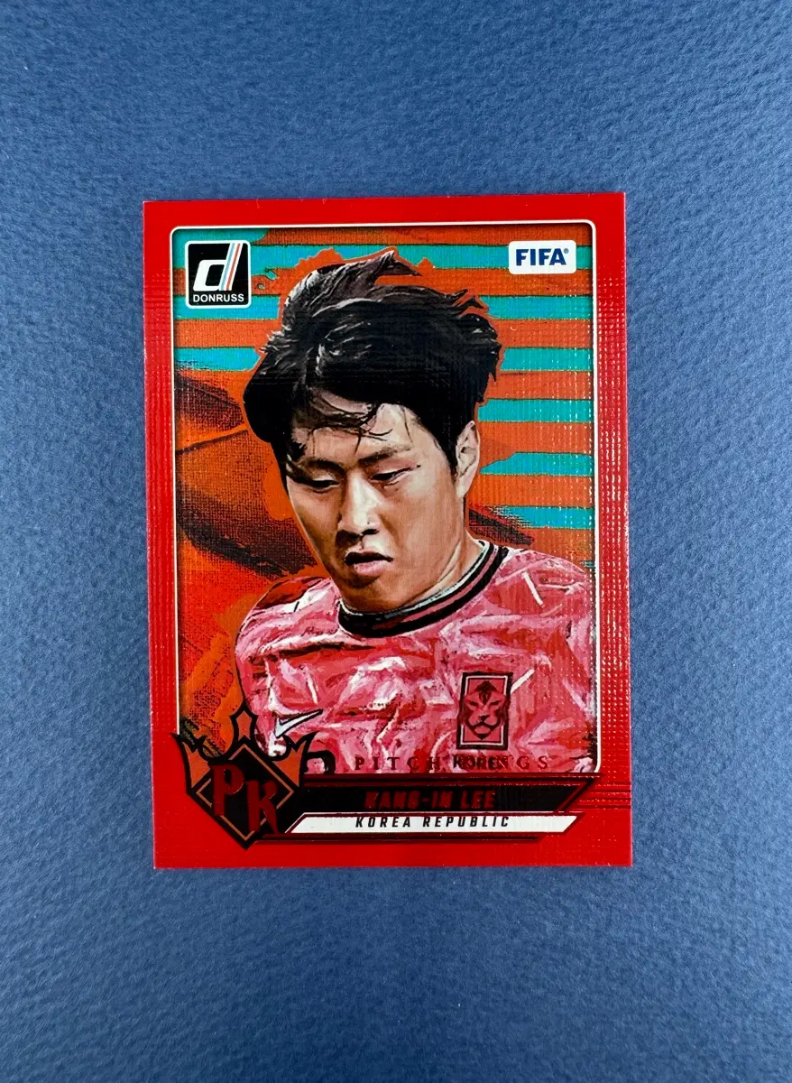 2024-25 Panini Donruss Pitch Kings 이강인 Red