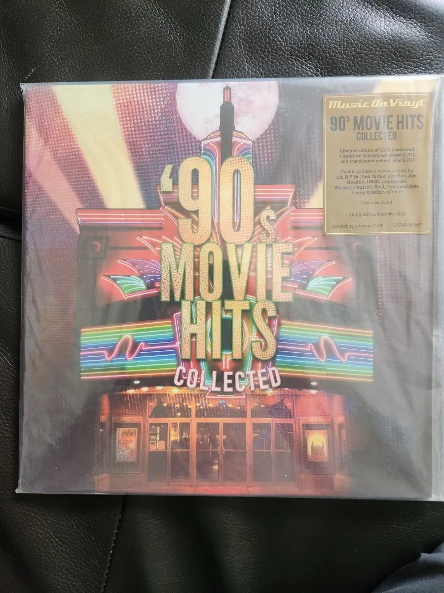 [미개봉/한정반 LP] '90s MOVIE HITS COLLECTED (2LP 컬러반)