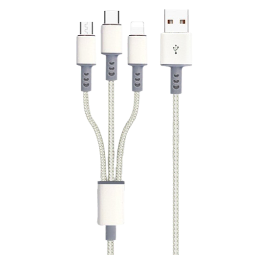 3in1 USB 고속충전 데이터 케이블 1.2m