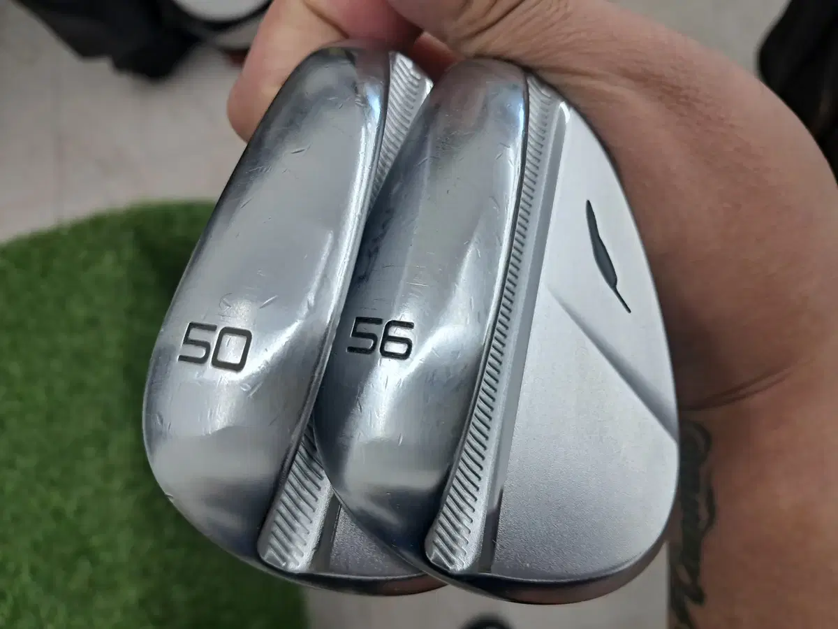 정품 포틴 RM알파 FORGED 50도56도 어프러치샌드 웨지 세트