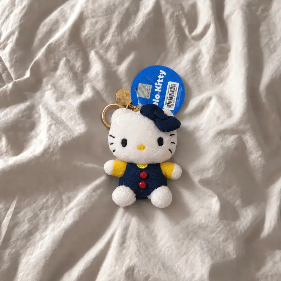 (새상품) 헬로키티 데님 키링 인형