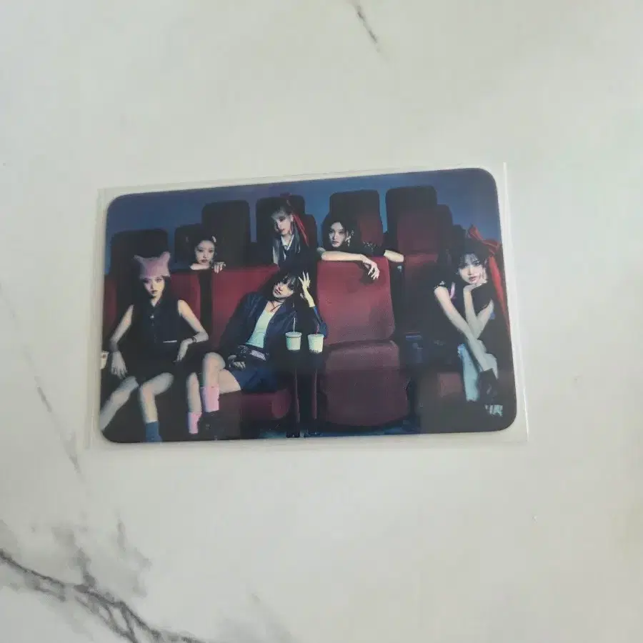 아이브 마인 플브 단체포카