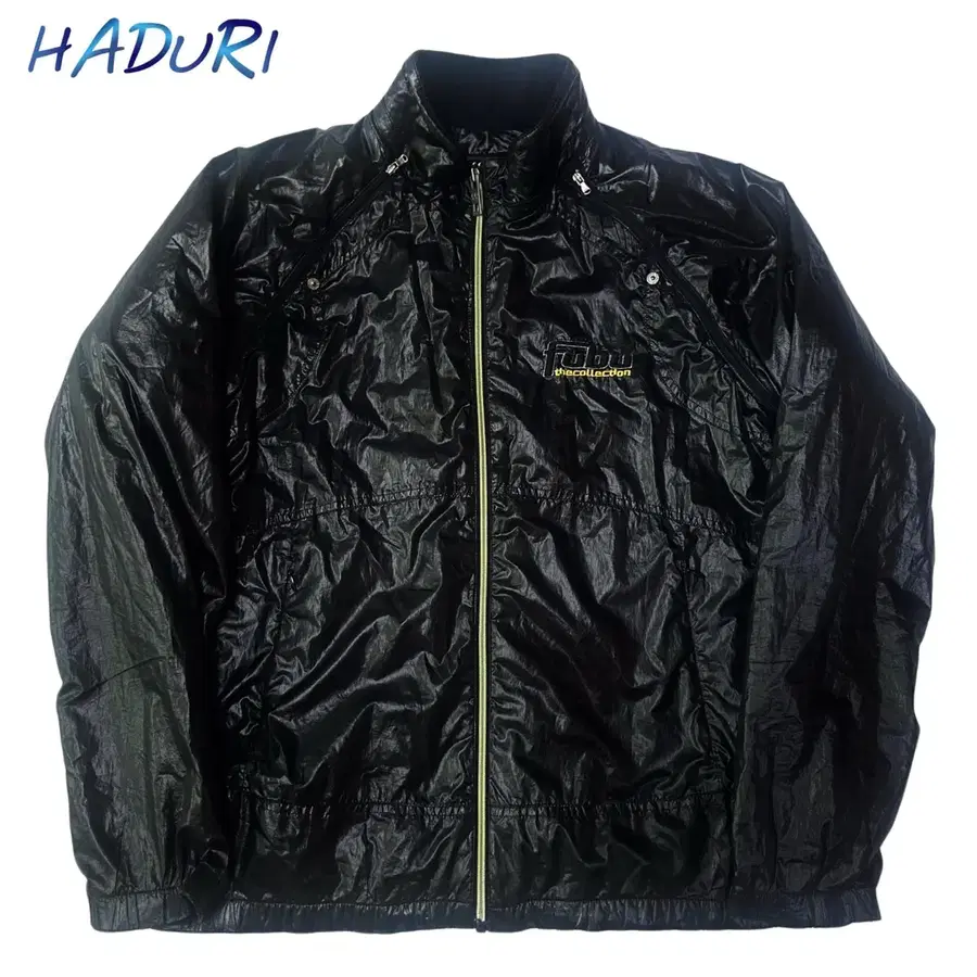 Fubu 스몰로고 블랙바람막이 L