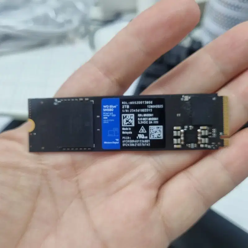 WD Blue SN580 M.2 NVMe SSD 2TB