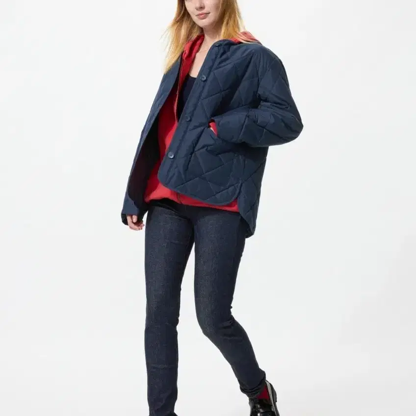 유니클로(UNIQLO) 울트라 스트레치 스키니 테이퍼드 진