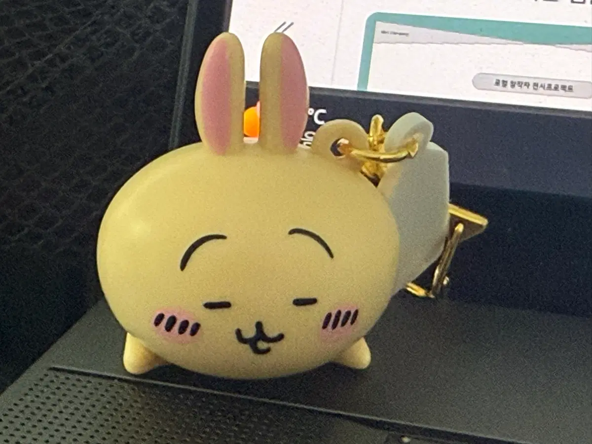 시크릿 먼작귀 피규어 키링 우사기