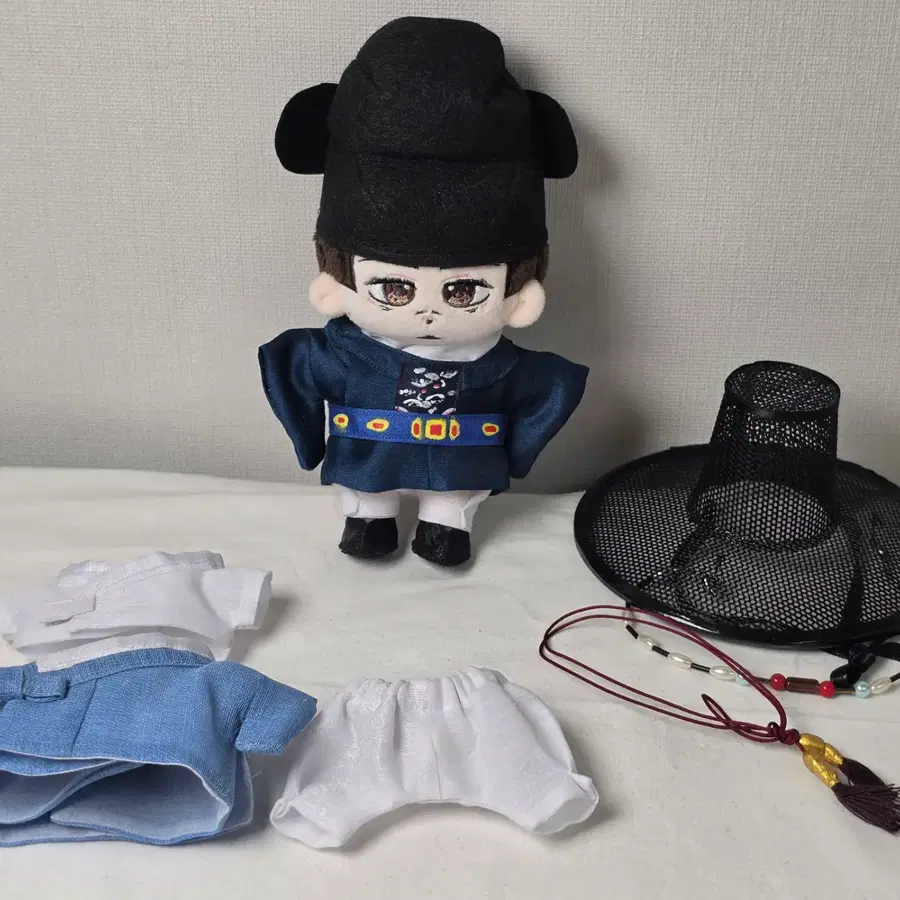 향아치 10cm 솜인형 수제 의상 장신구 일괄 세트