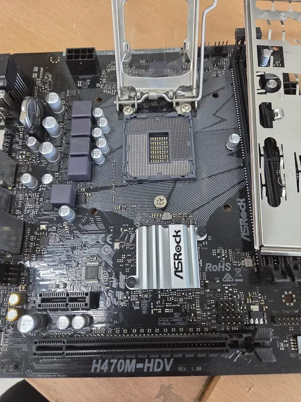에즈락 메인보드 H470M-HDV 판매합니다