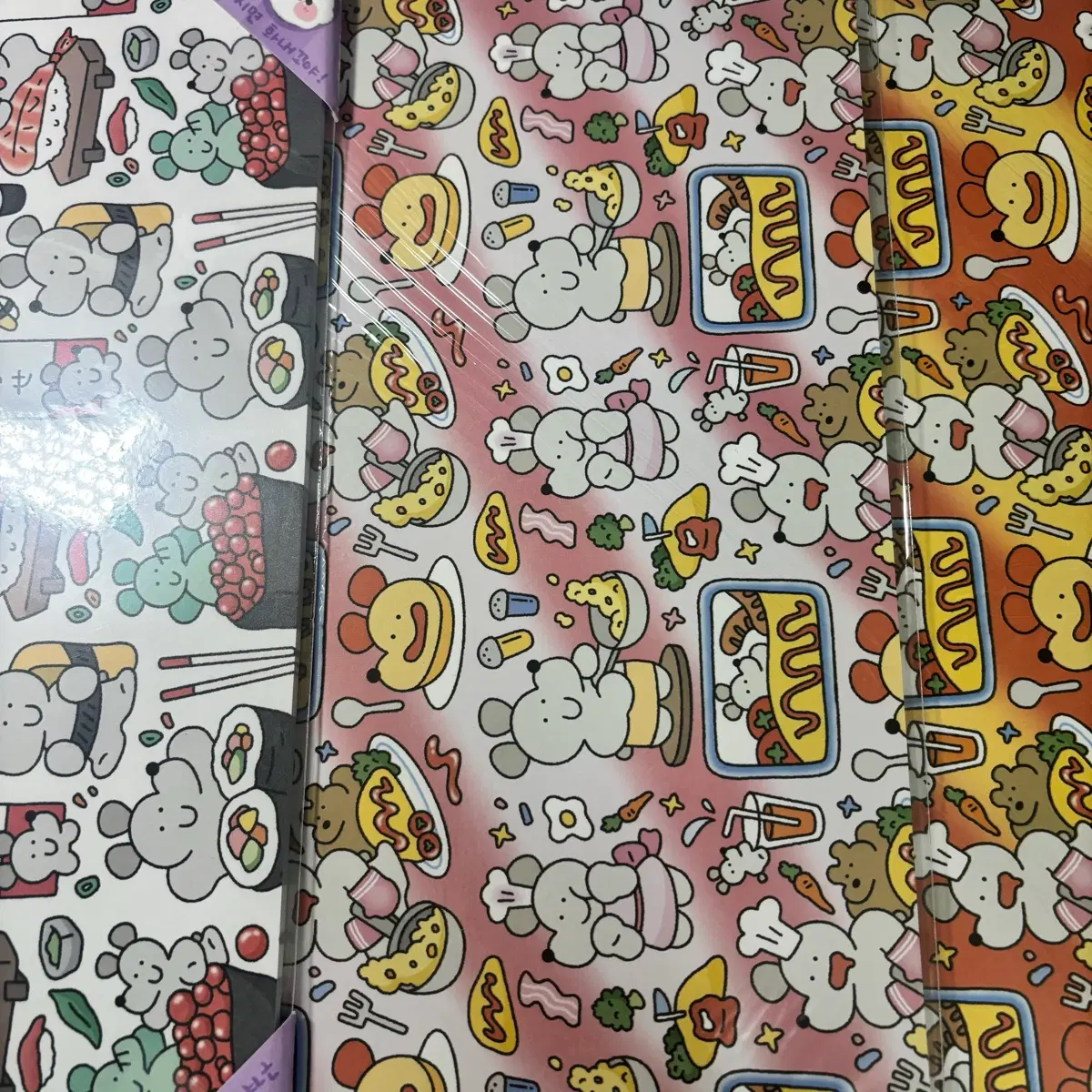 흑임자 단면 패턴랩지 3종