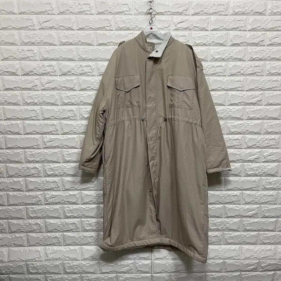 @803) 뽀글이 롱점퍼