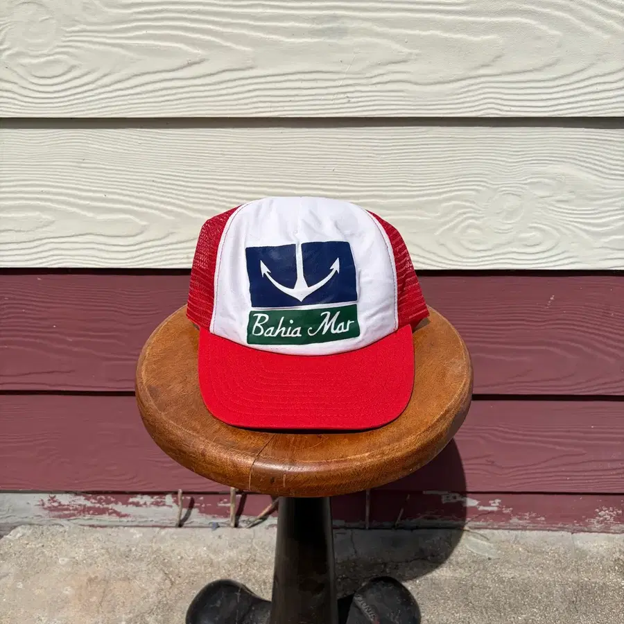 80-90s USA OG 빈티지 Bahia Mar 트러커캡 OS