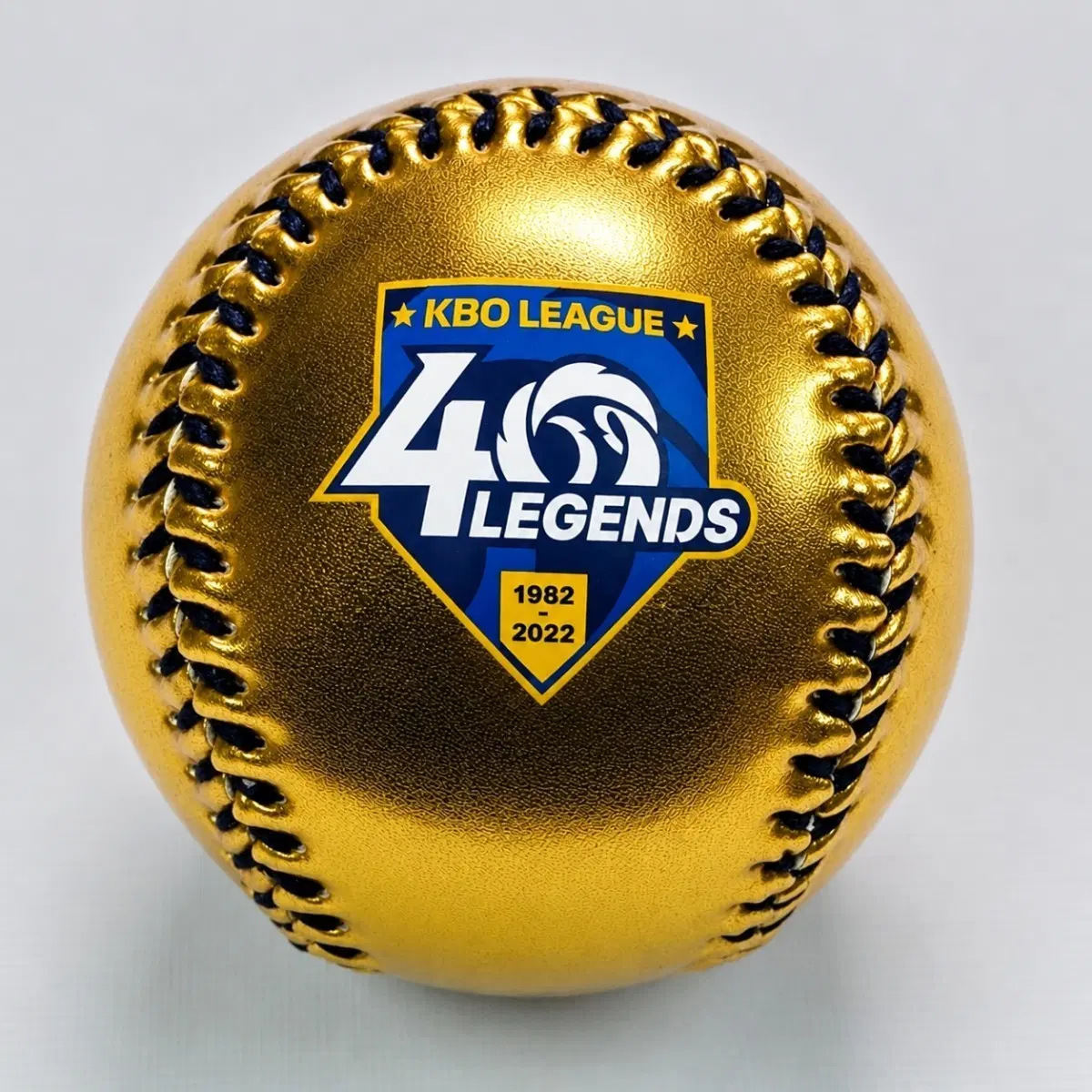 KBO 40주년 레전드 기념구 골드