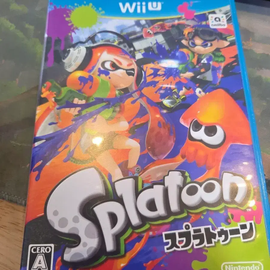 닌텐도 WiiU 스플래툰 일판
