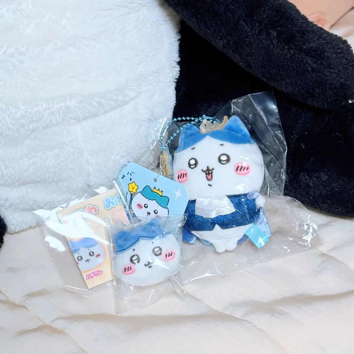 먼작귀 치이카와 하치와레 생일왕자 마스코트 인형 키링 멀티링가챠 세트