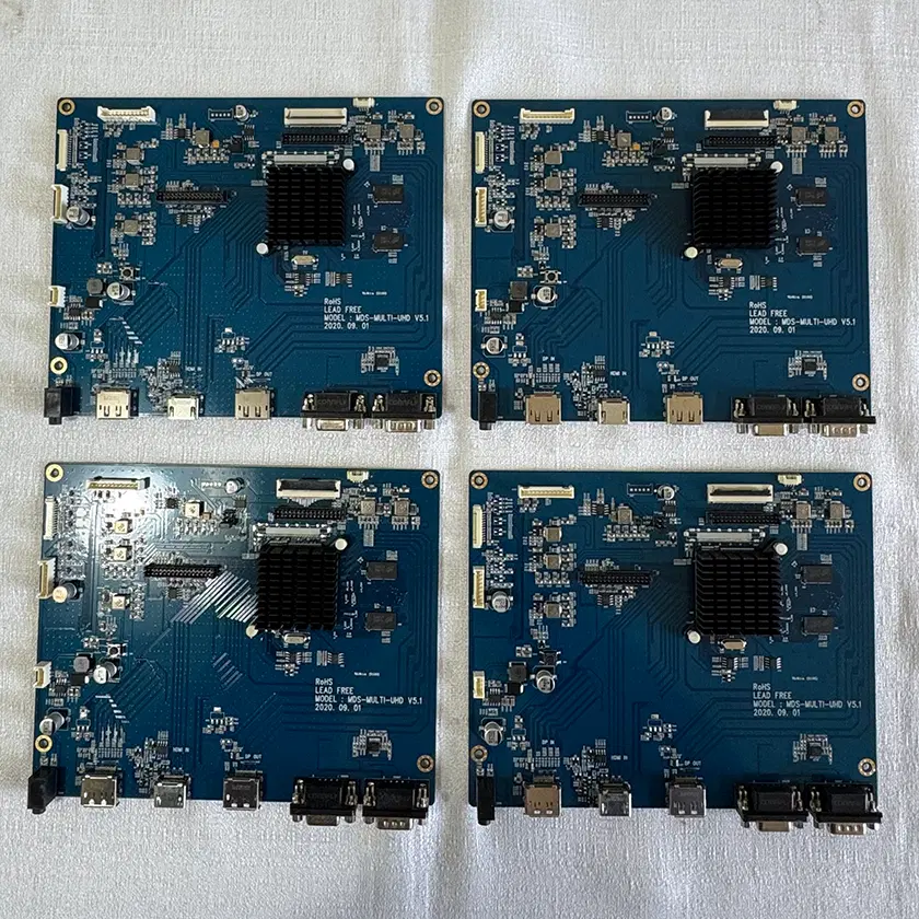 블루비컴퍼니 디스플레이모니터 BTQV5 AD보드 4pcs