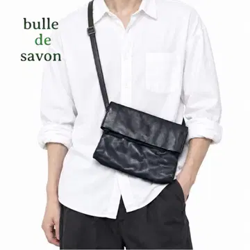 [새상품급] 천연 가죽 bulle de savon 가죽 숄더백
