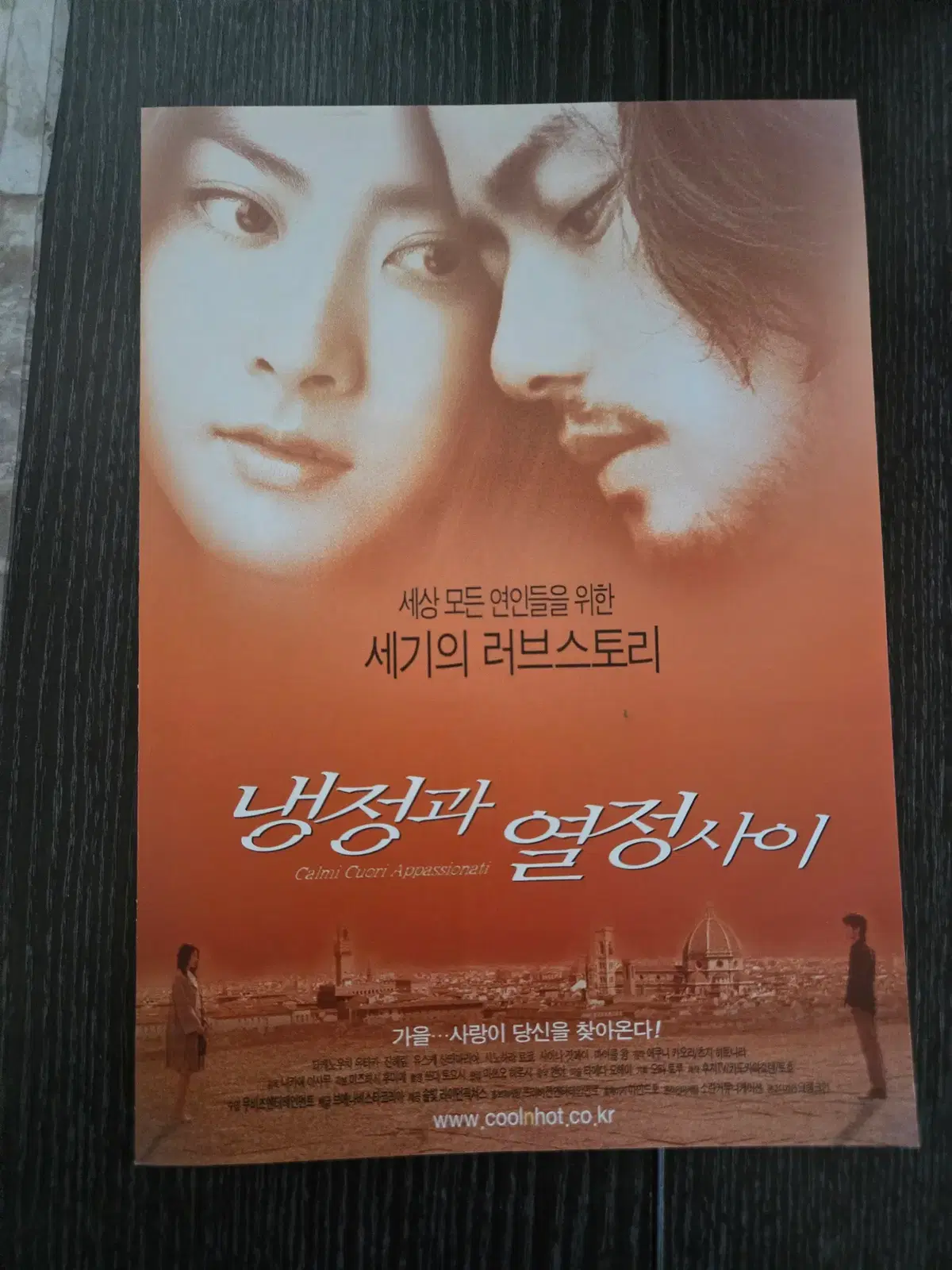 냉정과 열정사이 /영화전단지/영화자료/고전희귀
