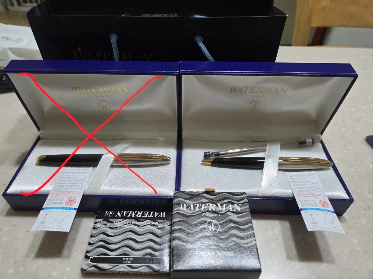 워터맨 까렌 디럭스 볼펜