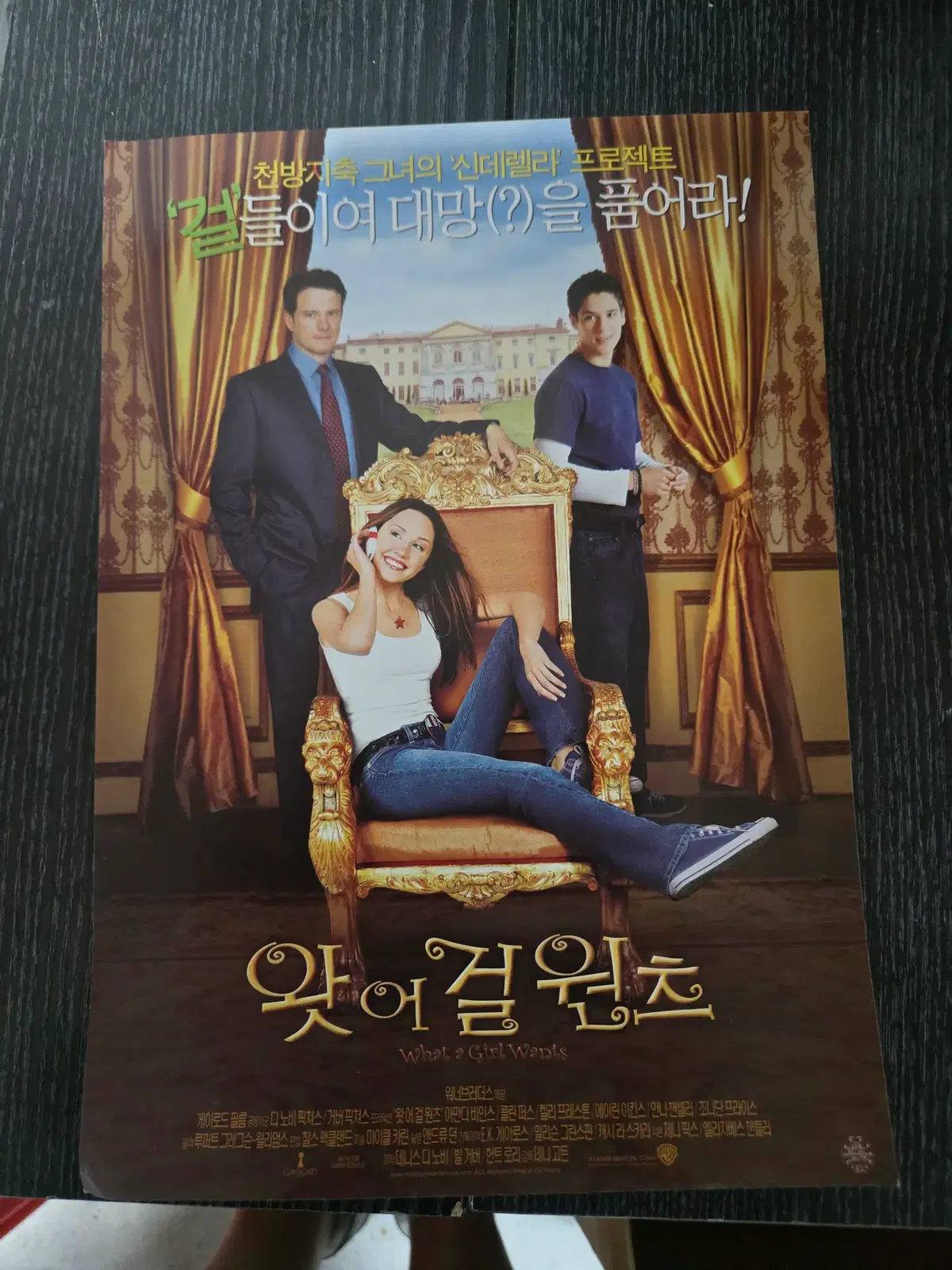 왓어걸원츠 / 영화전단지/영화자료/고전희귀