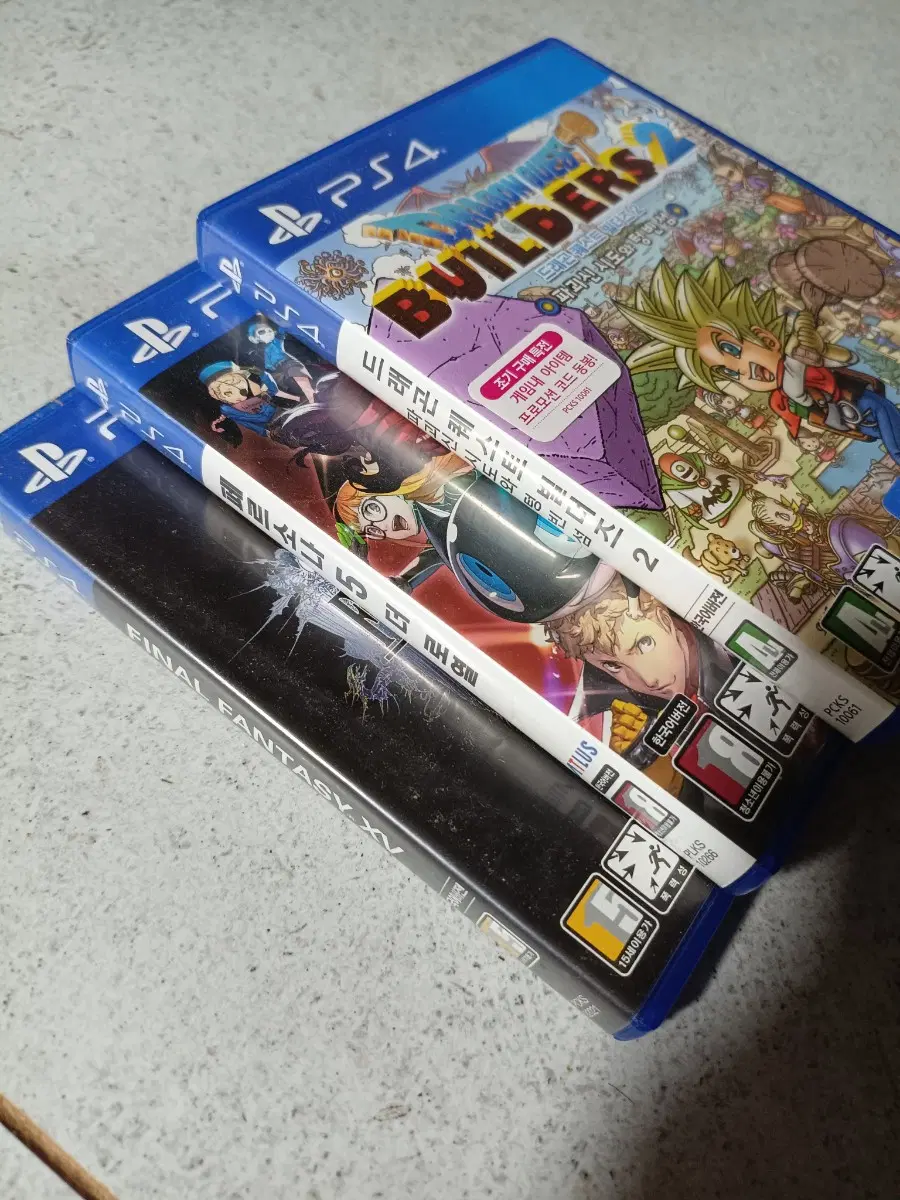 PS4 드래곤 퀘스트 빌더즈 2 / 페르소나 5 더 로열 / 파이널 판타지 15 택1