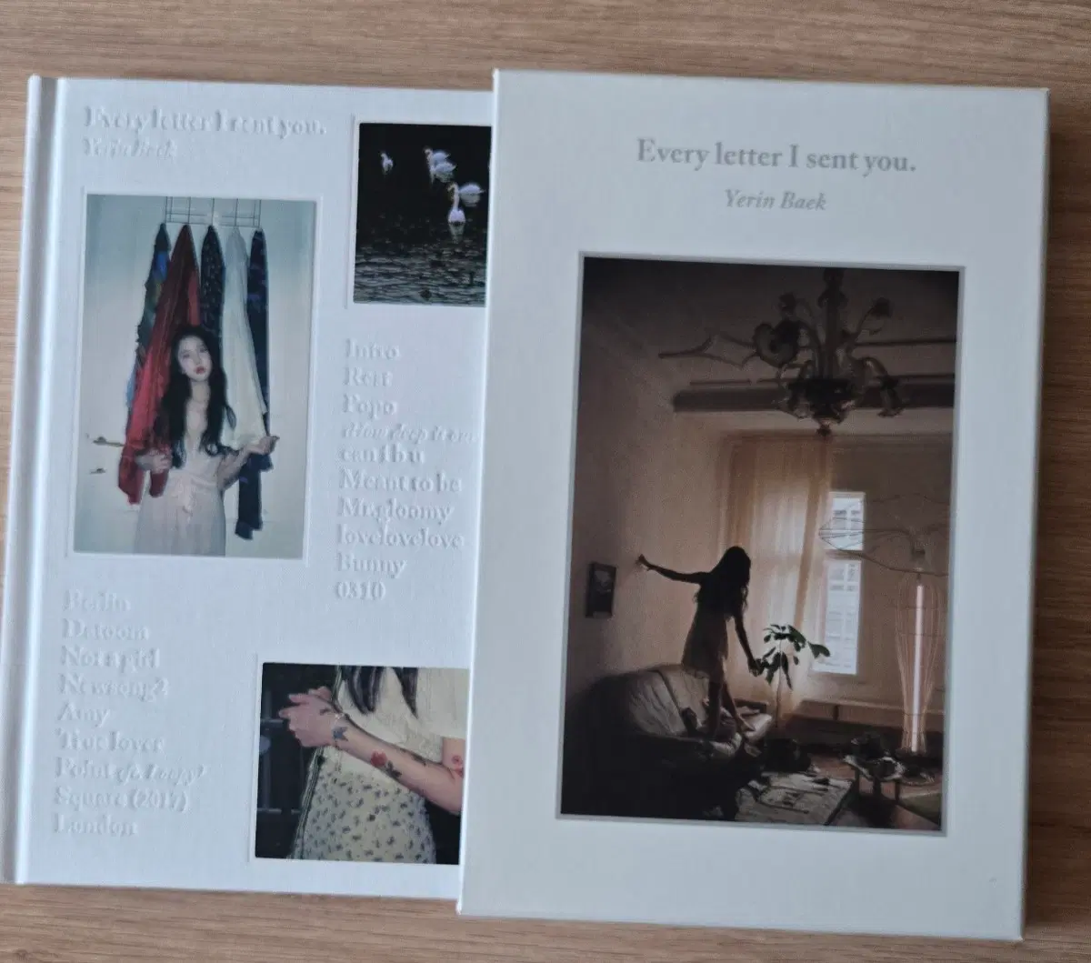 백예린 1집 앨범 Every letter I sent you