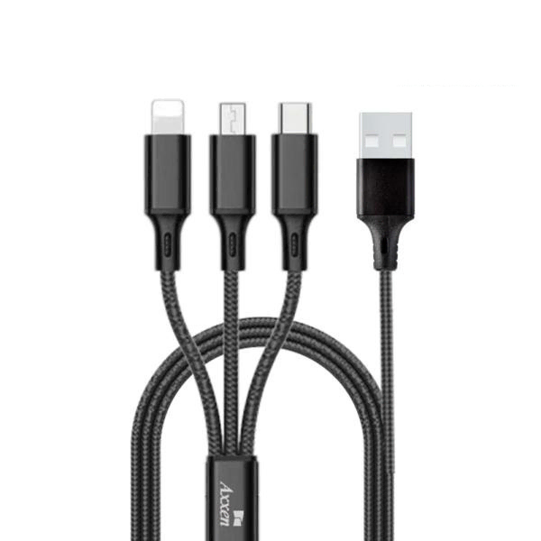 USB 3in1 멀티 고속충전 케이블 1.2m