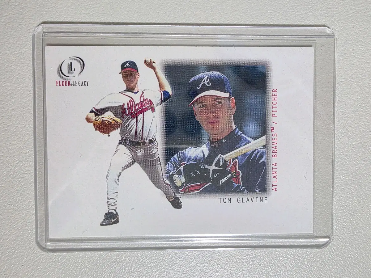 2001 mlb 톰 글래빈 레가시 카드 판매 애틀랜타브레이브스