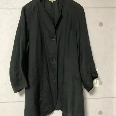 아일로 고퀄 린넨100 라미 자켓 가디건 코트 올드머니룩 출근룩 하객룩