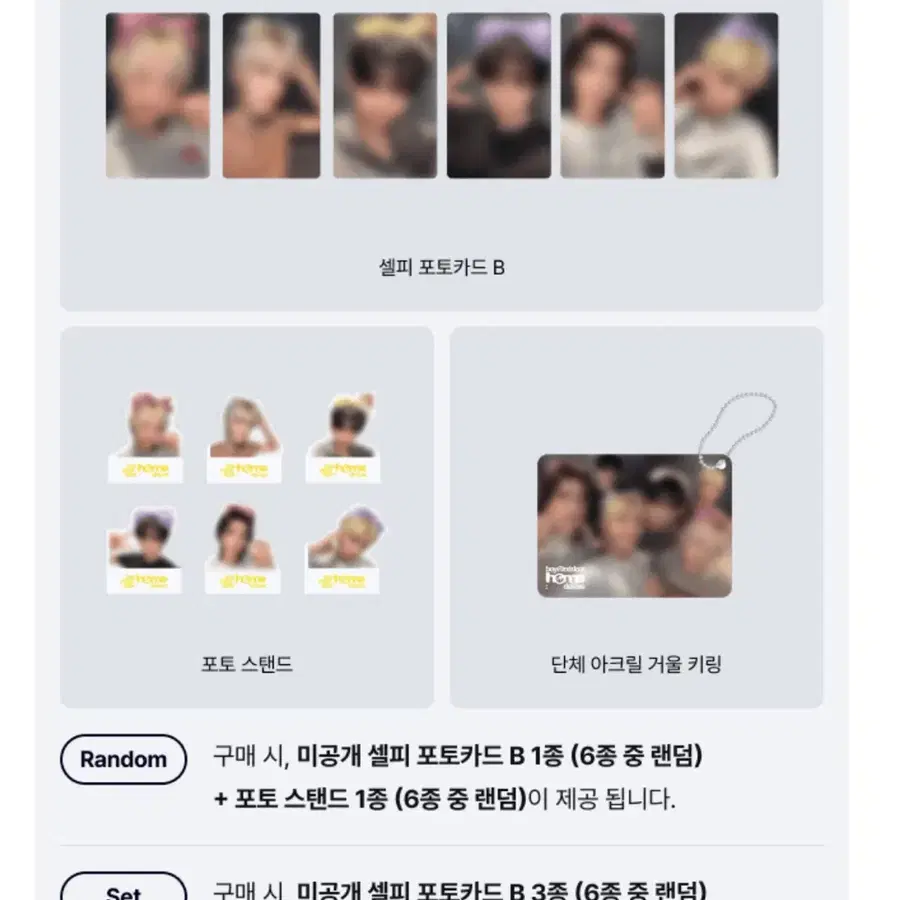 보넥도 정규 1집 애니멀 리패키지 HOME 홈 위버스 일반반 앨범 분철 양도 원가 이하