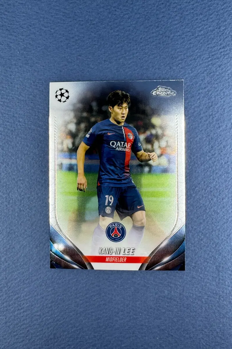 2023-24 Topps Chrome UEFA Champions League 이강인 Base