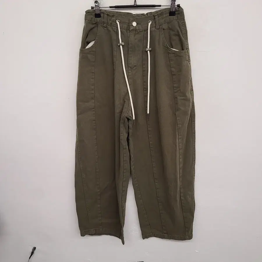 [여성55 size] GLW 밴딩 벌룬 팬츠 면바지