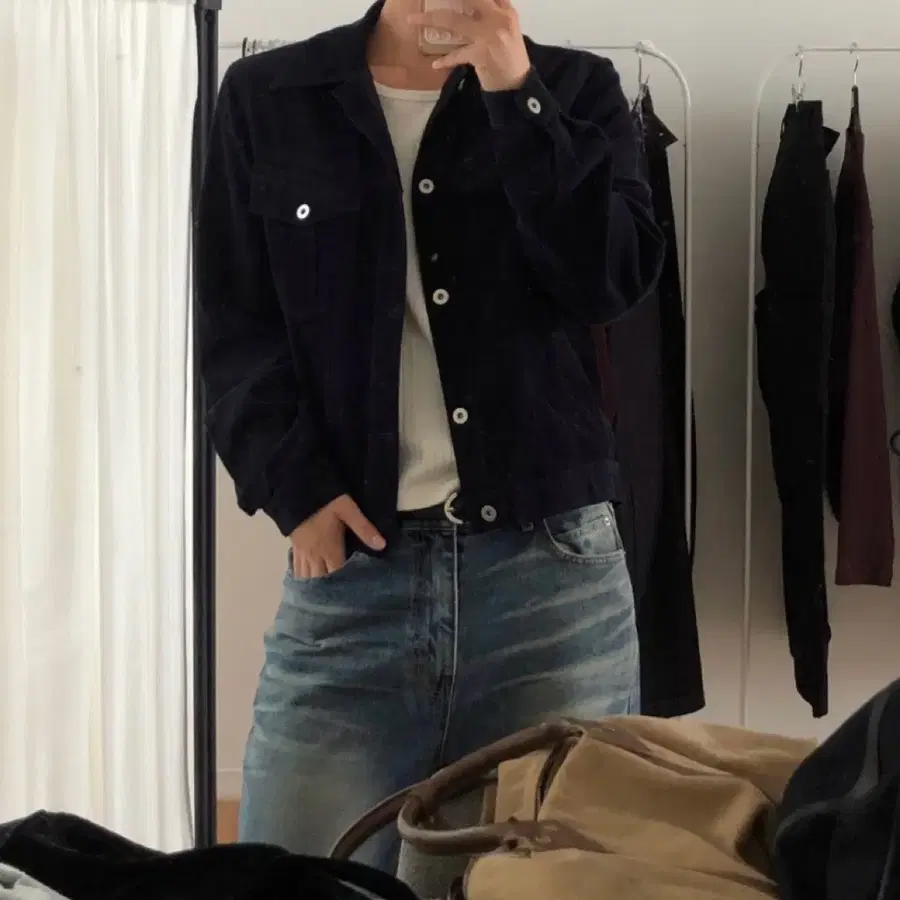 네이비 자켓