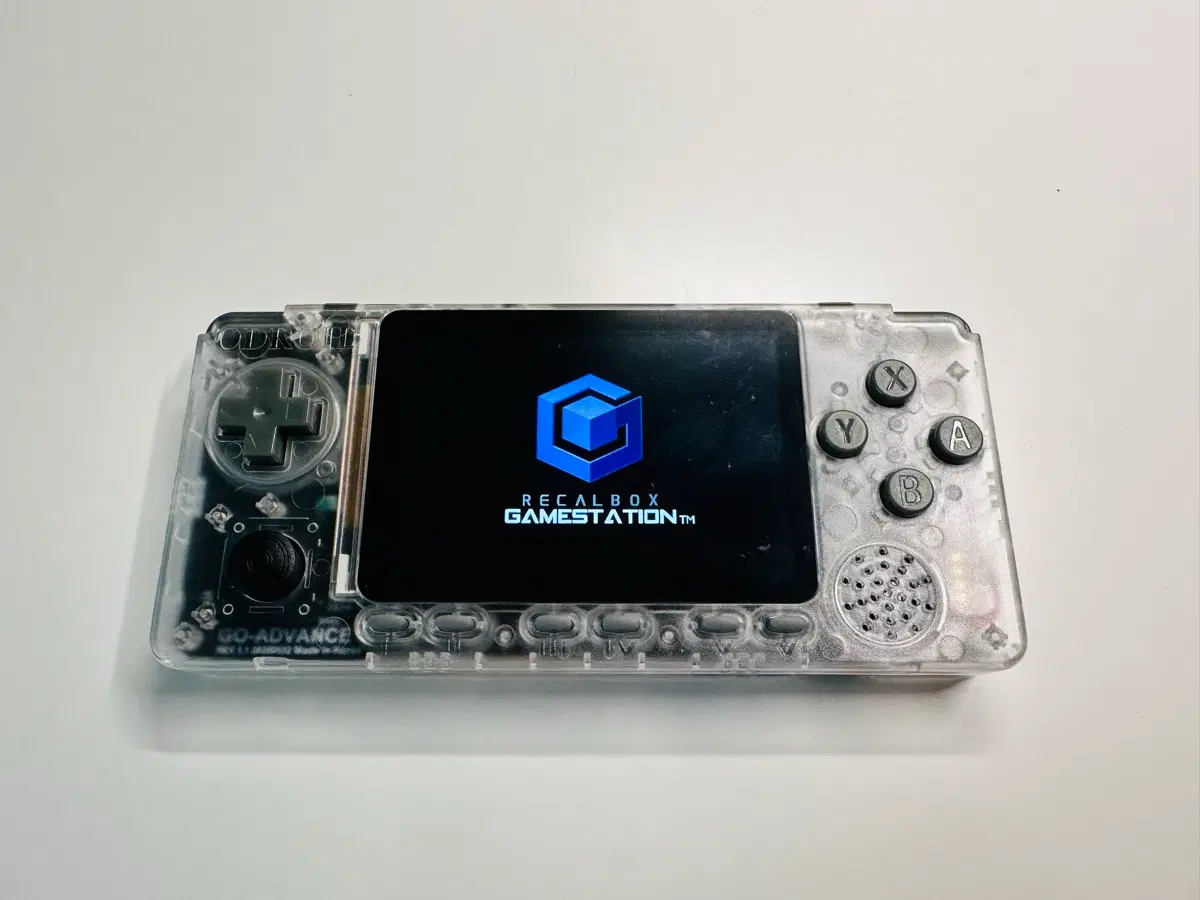 Odroid 오드로이드 고 어드밴스 클리어 화이트 8GB 레트로 게임기 판매 (아야네오, 앤버닉)