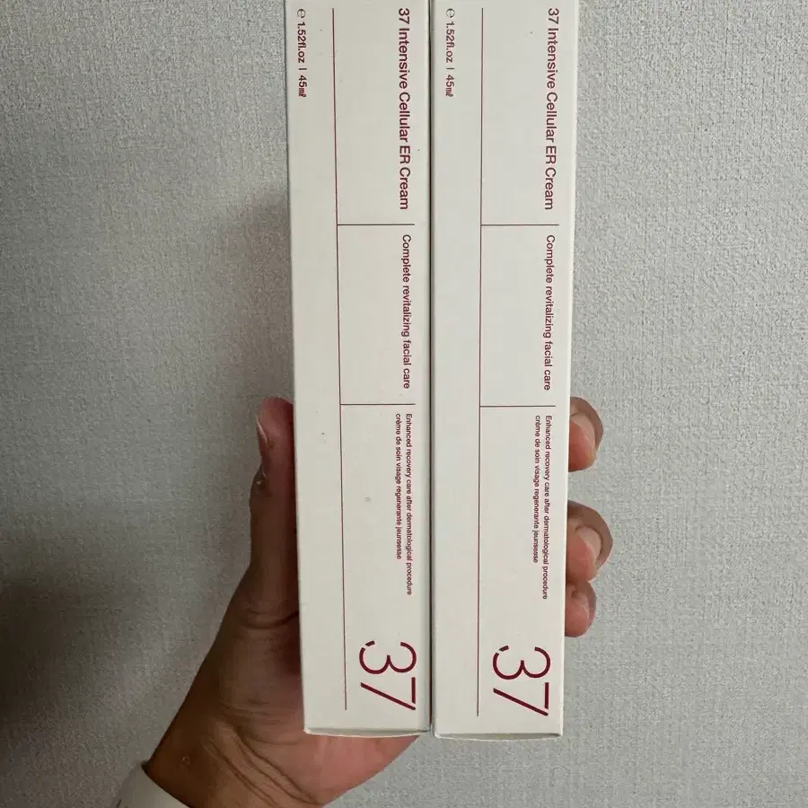 (우체국당일발송) 1+1 에르띠 37 크림 2개