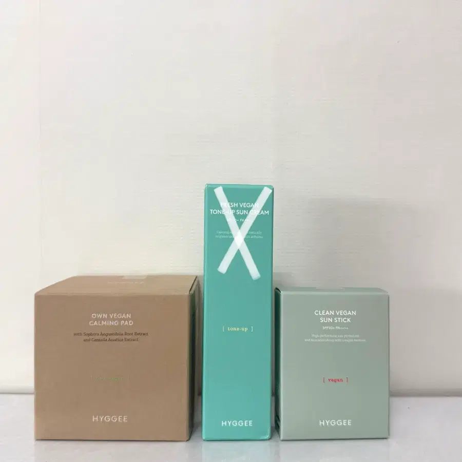 2개일괄) 휘게 오운 카밍 패드 프레쉬 선크림 클린 비건 선스틱