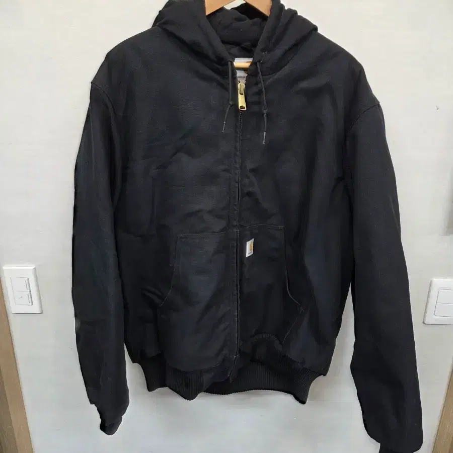 칼하트 j140 blk 캔버스 루즈핏 덕 액티브 자켓 xl