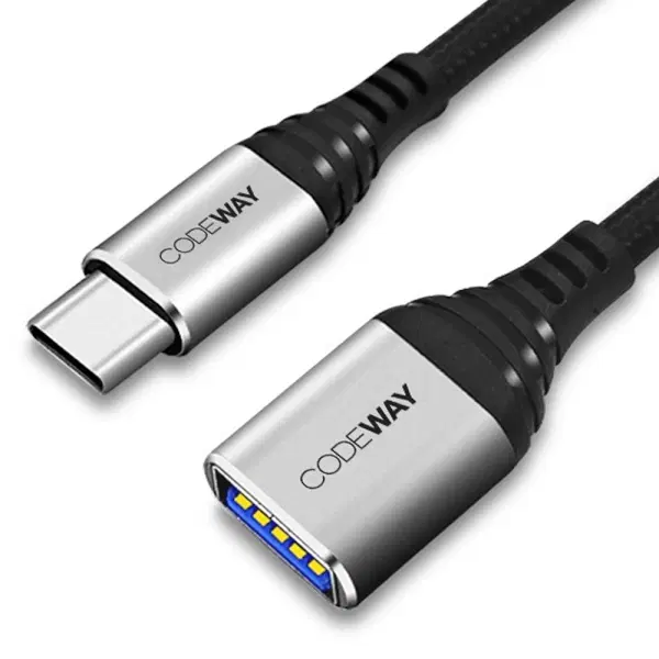 Type C to USB A OTG 변환 케이블 0.5m