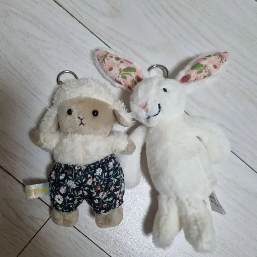 양 토끼 키링