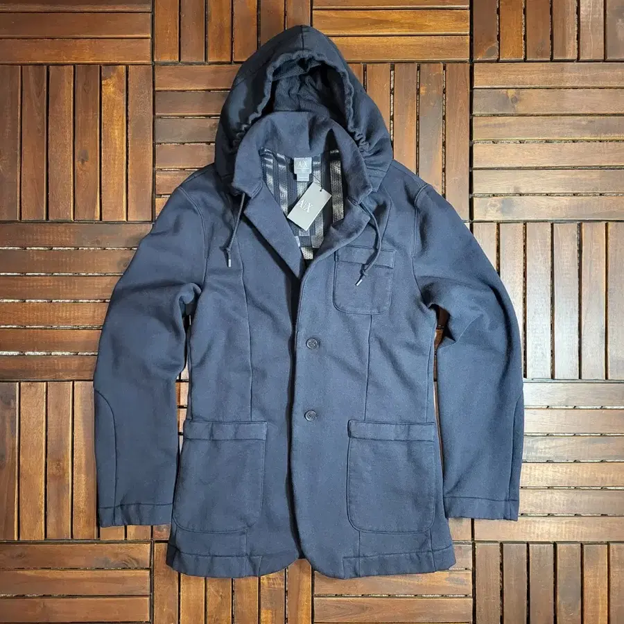 알마니 익스체인지(Armani Exchange)후드 블레이저 자켓 (M)