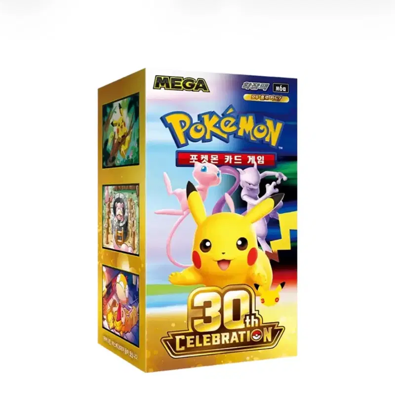 (슈링크ㅇ)포켓몬카드 30주년 셀레브레이션 기념팩 한글판 미개봉 1박스 팝니다