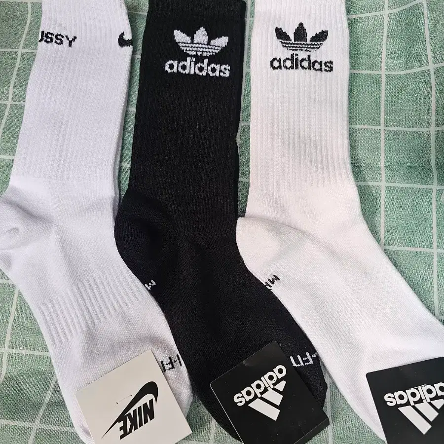 나이키,아디다스 장목양말 8켤레