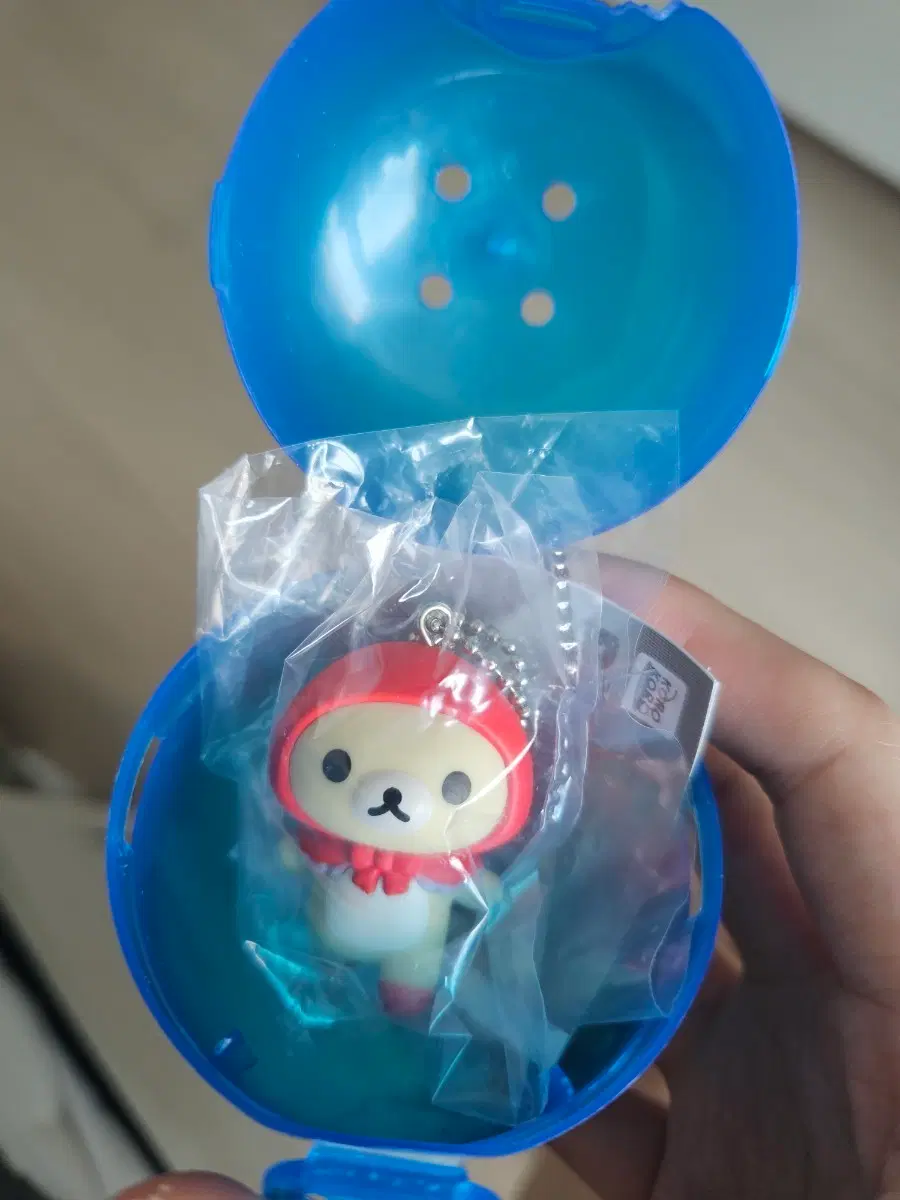리락쿠마 해적 가챠 코리락쿠마 키체인 키링