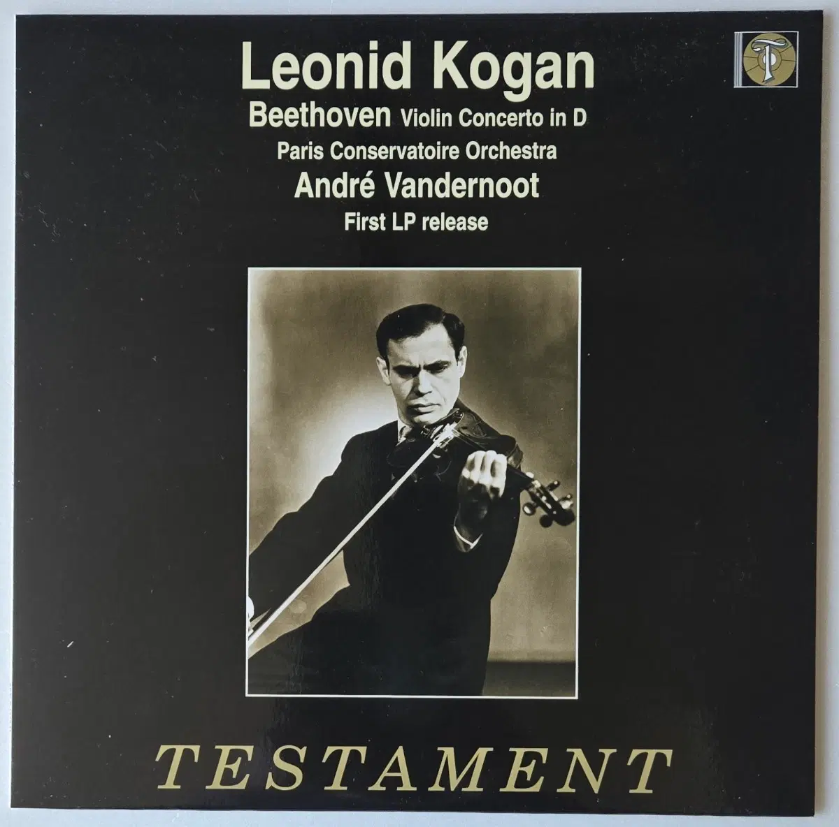 Leonid Kogan - Beethoven Violin Concerto LP (Testament 180g Mono, Full Analog)